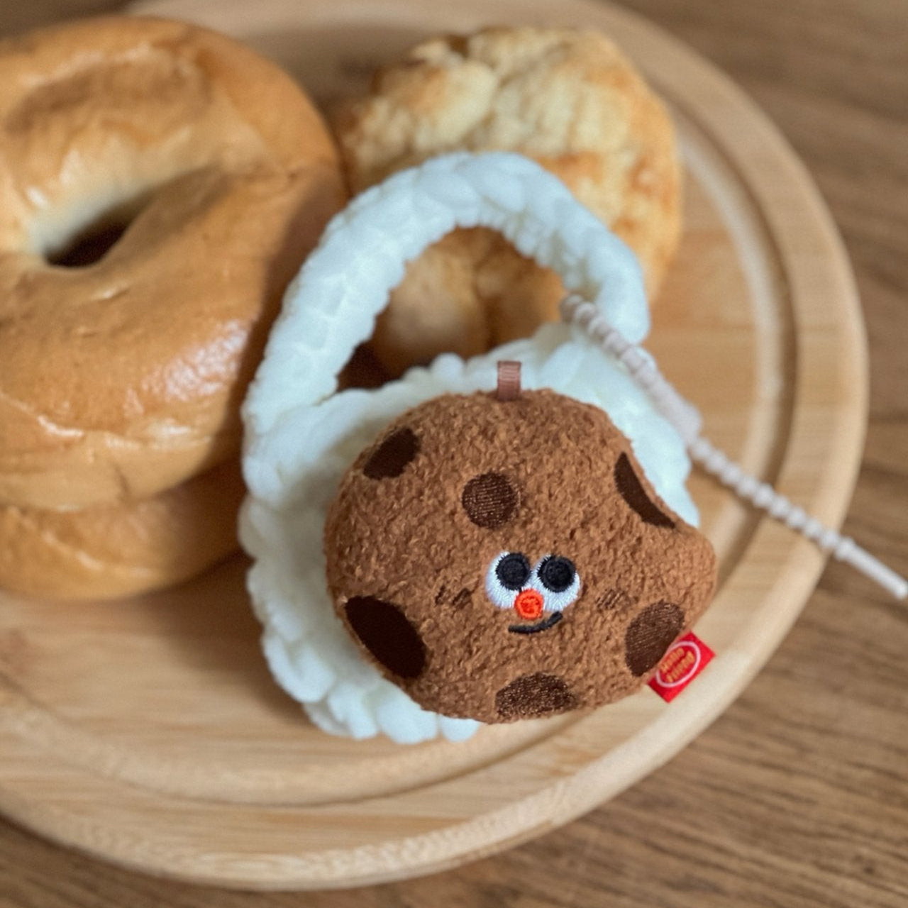 Bakery Keyring & Earbuds case 🍞🥐