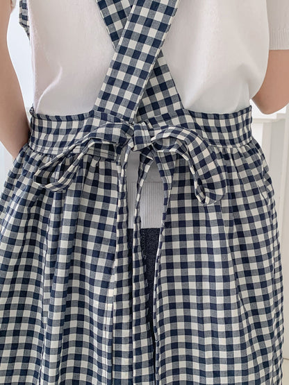 Princess Gingham Ruffle Apron 🌸