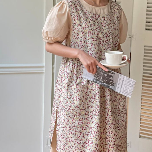 Floral Pattern Apron 🌹