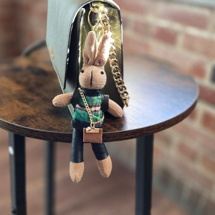 🐰 Bunny Keychains – Stylish and Whimsical 🌿