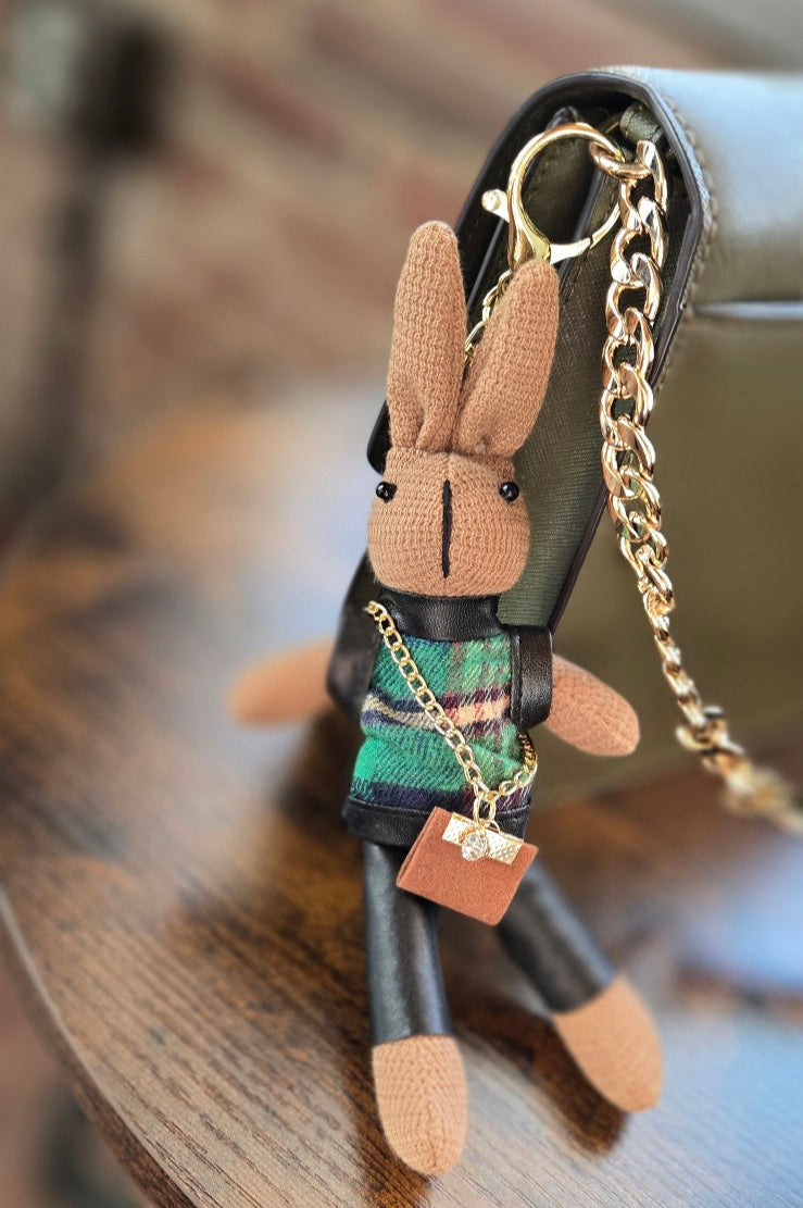🐰 Bunny Keychains – Stylish and Whimsical 🌿