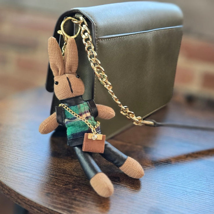 🐰 Bunny Keychains – Stylish and Whimsical 🌿