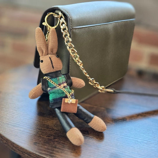 🐰 Bunny Keychains – Stylish and Whimsical 🌿