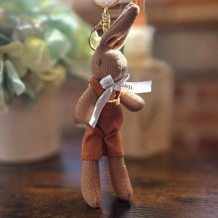 🐰 Bunny Keychains – Stylish and Whimsical 🌿