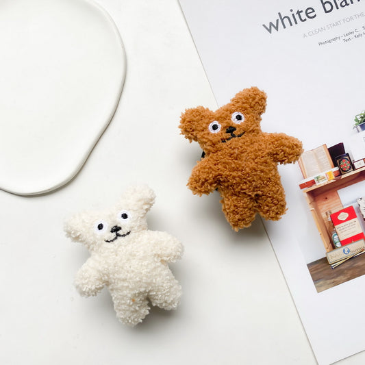 🐻 Fluffy Teddy Phone Grip 🐻