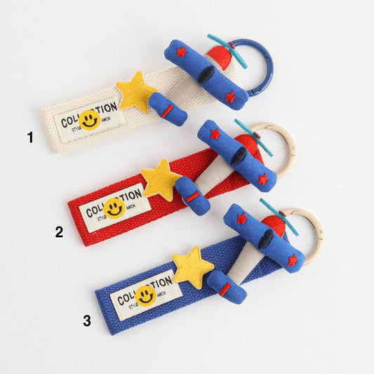 Handmade Airplane Keychain ✈️⭐